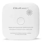 Qoltec Certified Wireless Smoke Detector with Battery | Sensor life: 10 years | Battery life: 10 years | Alarm: 85dB | LED Фото num