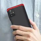 GKK 360 Protection Case Front and Back Case Full Body Cover Samsung Galaxy M51 black-red Photo