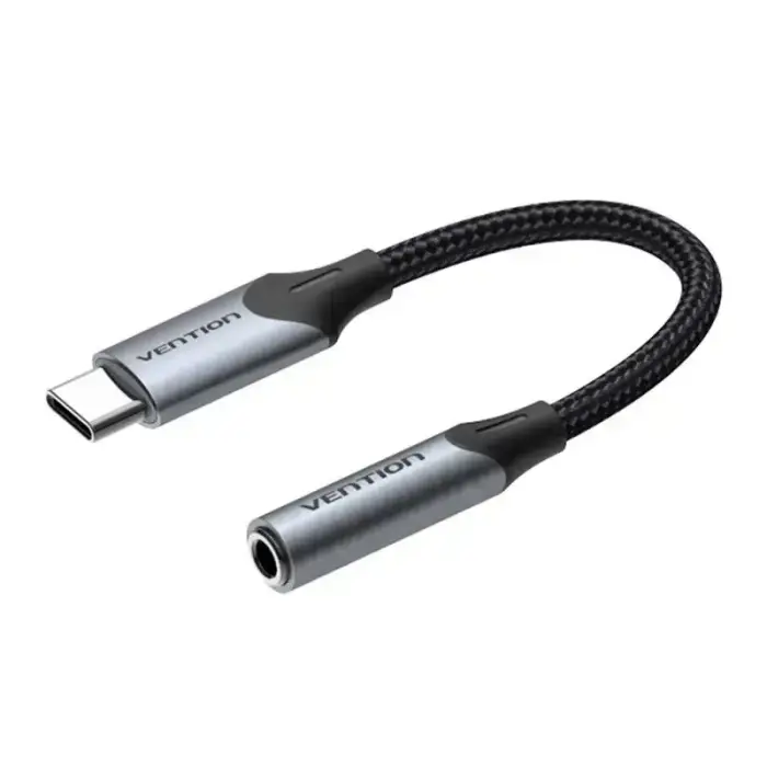 Adapter audio USB-C male to 3.5MM jack female Vention BGJHA 0.1m Foto 1