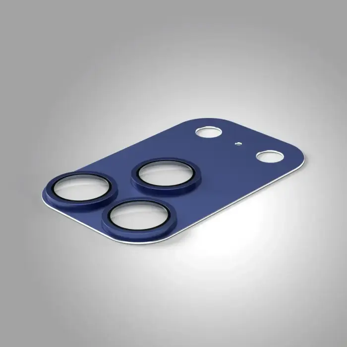 Etteri full camera lens guard for iPhone 17 Pro Max blue Фото num