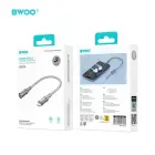 BWOO Adapter Lightning to 3.5MM Jack BZ66 Фото num