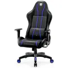 Gaming chair Diablo Chairs X-One 2.0 Normal Size black-blue Photo