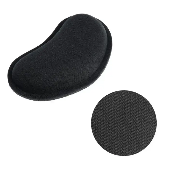 Ergonomic wrist pad 130 x 78 x 25 mm black Photo