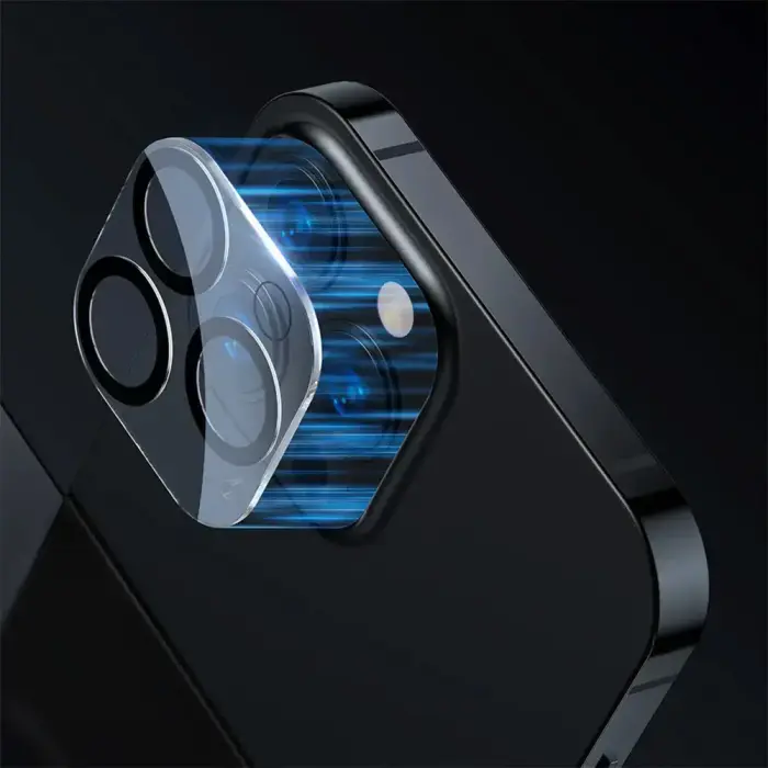 Tempered Glass HARD SILK PRINT for camera (LENS) for Samsung Galaxy S23 Plus (island) Foto 10