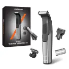 MAXGROOM M-319 multifunctional trimmer with replaceable tips - black Фото num