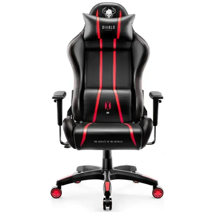 Gaming chair Diablo Chairs X-One 2.0 King Size black-red Foto 2