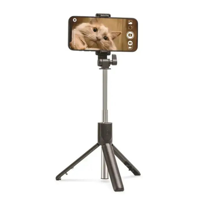 Setty selfie stick bluetooth with a tripod SBST-02 black Фото num