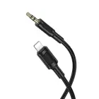 Borofone Cable AUX BL25 Nice - Lightning to jack 3,5mm - 1 metre black Photo