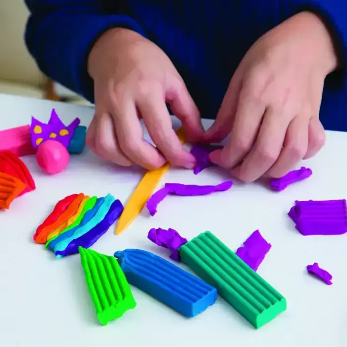 Plastilīns CARIOCA, 6 dažādas pasteļkrāsas, 100 g Фото num