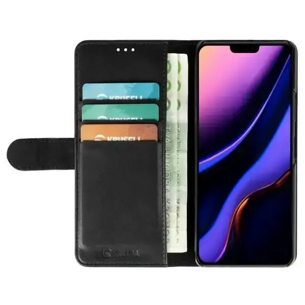 Krusell PhoneWalet iPhone 12|12 Pro 6,1" czarny|black 62158 Photo