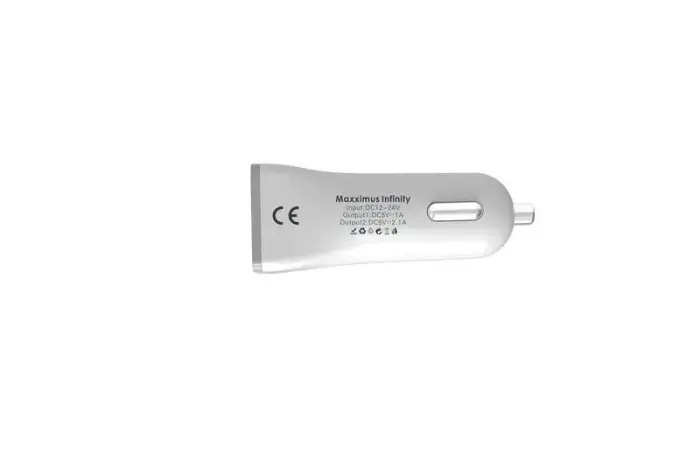 CAR CHARGER MAXXIMUS INFINITY 2.1A LIGHTNING , 2xUSB Foto 3