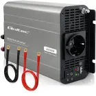 Qoltec MS Wave Voltage Converter | 12V to 230V | 1000/2000W | USB | Compatible with LiFePO4, GEL and AGM batteries Foto 1