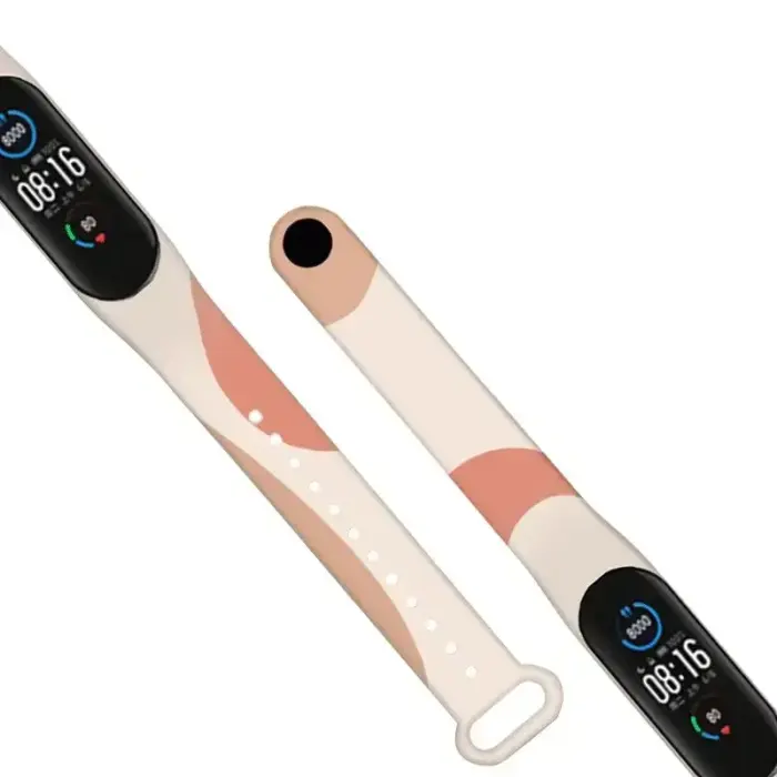 Strap Moro band for Xiaomi Mi Band 5 / 6 silicone strap watch bracelet pattern 6 Foto 3