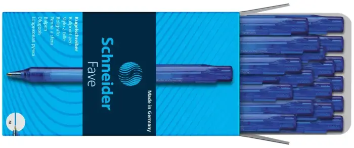 Lodīšu pildspalva SCHNEIDER FAVE 1.0mm, zila Фото num