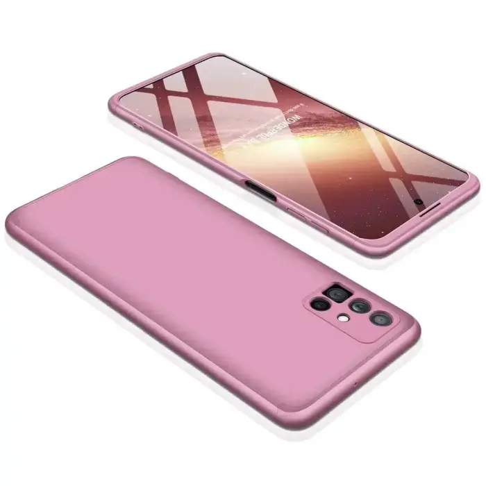 GKK 360 Protection Case Front and Back Case Full Body Cover Samsung Galaxy M51 pink Photo
