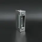 Qoltec Electric strike With lock and memory | 12V | Stainless steel Photo