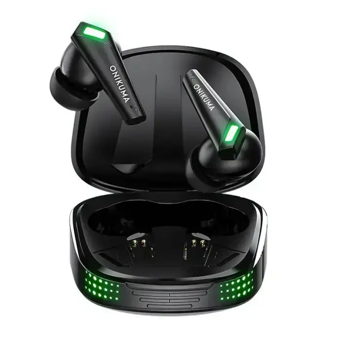 Wireless headphones TWS ONIKUMA T308 Black Photo
