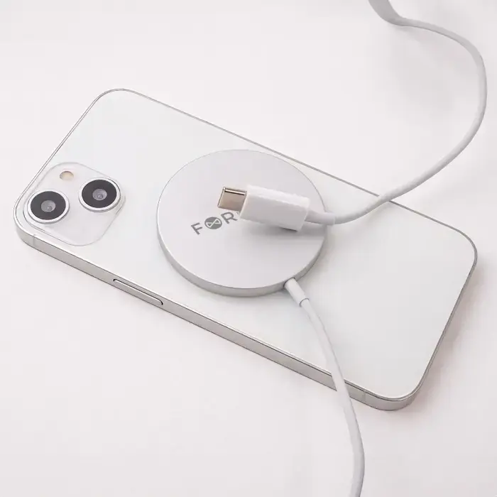 Forever MAWC-100 magnetic wireless charger 15W gray Фото num