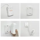 Qoltec Certified wireless Gas Leak (CH4) and Carbon monoxide (CO) detector | alarm 85dB | LED Фото num