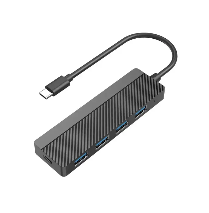 EGA H2 USB-C to 4 x USB 3.0 splitter 5 Gbps black (EU Blister) Фото num