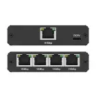 Qoltec Splitter Ethernet mini SWITCH 1x4 RJ45 | 1000Mb/s | USB-C | Aluminium Foto 24