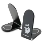 Karl Lagerfeld Choupette MagSafe induction charger 15W, foldable 2in1 - black Фото num