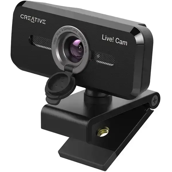 Creative Sync 1080p V2 Webcam black Foto 3