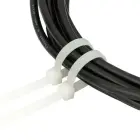 Cable ties 4 x 350mm | white | 100 pcs Photo
