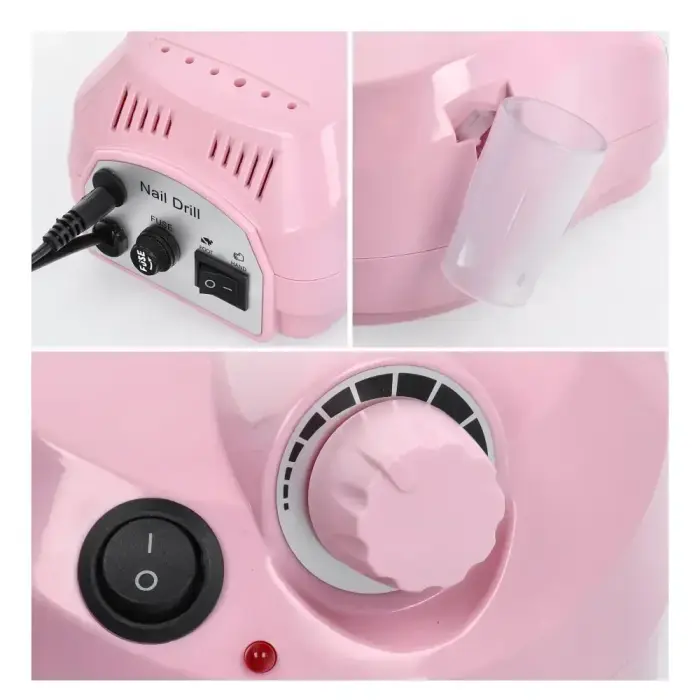 Professional Manicure Machine Nail Drill MJ120 pink Фото num