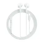 QCY LH1 In-Ear Wired Headphones with Remote and Microphone 1.15m - White Foto 3
