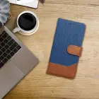 Flip case for Samsung A52 5G / A52 LTE ( 4G ) / A52s 5G Jeans Book blue Фото num