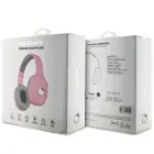 Hello Kitty słuchawki nauszne Bluetooth HKBHA1BKHLMP różowe|pink Metal Logo Foto 4