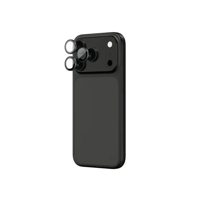 AmazingThing Lens Glass for iPhone 17 Pro | Pro Max with Gray Aluminum Frame Foto 3