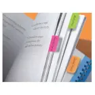 Pašlīpošie indeksi Post-it Strong sarkanā, dzeltenā un zilā krāsās Фото num