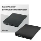 Qoltec External DVD-RW recorder |USB 3:0|Black Foto 21