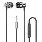Dudao X10PRO in-ear headphones, wired, 3.5mm mini jack - black Фото num