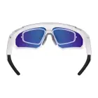 Colmi V06 AI White Sports Sunglasses (with blue lenses) Фото num