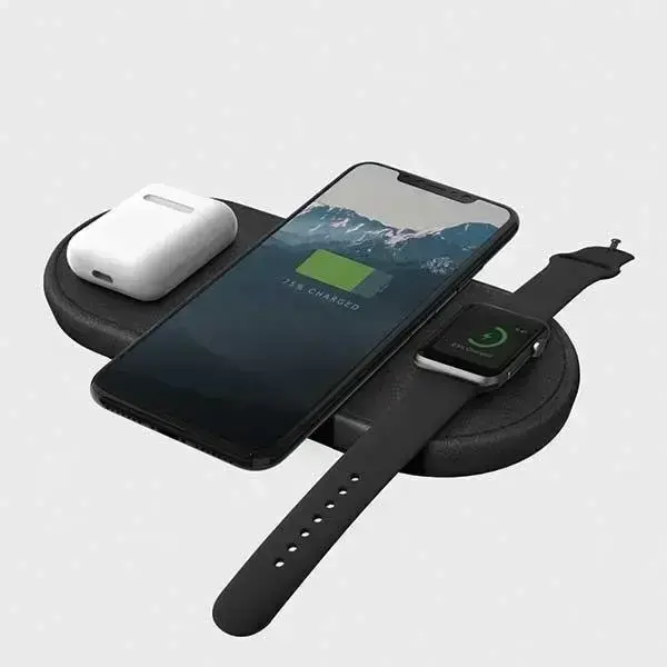 Uniq Order. induction Aereo 3in1 10W Fast charge black | charcoal black (LITHOS Collective) Фото num