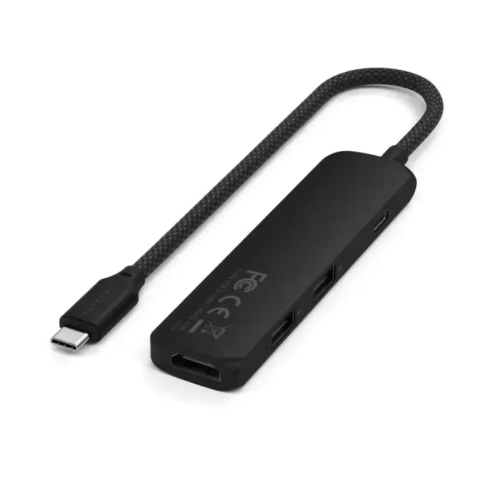SATECHI adapter HUB 4in1 Type C ST-P4SK black Фото num