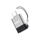 BWOO Adapter USB - USB-C Gray OTG BZ-35 Фото num