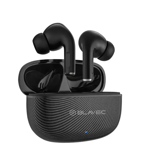Blavec Bluetooth TWS Earphones BW-02 Carbon (BW02-B) black Foto 3