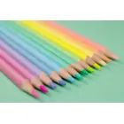 Krāsainie zīmuļi KORES KOLORES PASTEL, trīsstūrveida, 3mm, 12 pasteļkrāsas Фото num