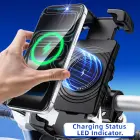 Blavec Uchwyt Rowerowy BVC-01 Velo to handlebar with induction charging and shock absorbtion (BVC01-ICSAHB) black Photo