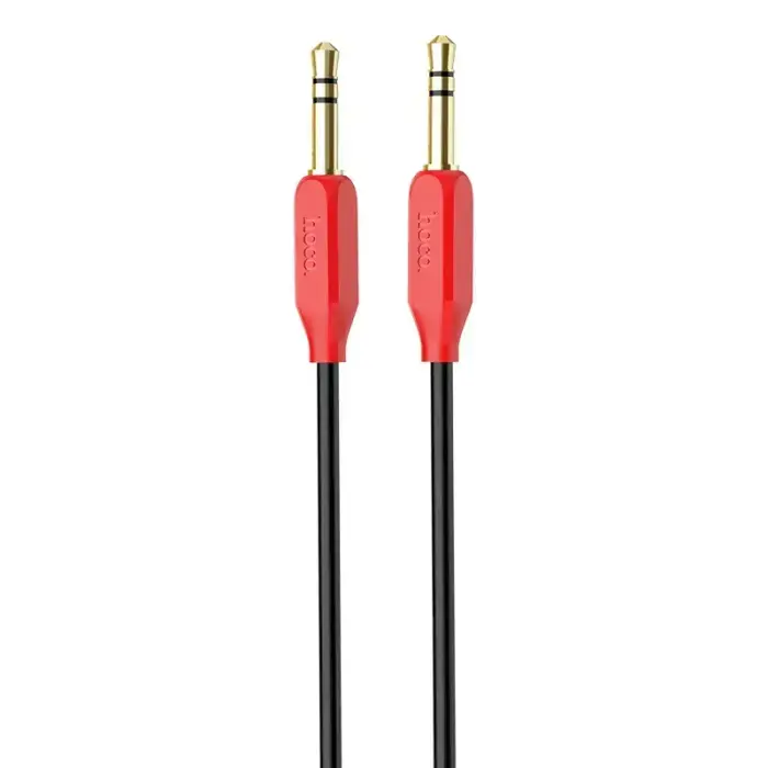 Hoco UPA11 Premium AUX Cable 3.5 mm -> 3.5 mm 1m Black Photo