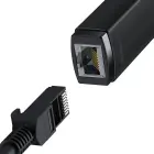 Baseus Lite Series Ethernet Adapter USB-A to RJ45 LAN Port (100Mbps) Black Foto 34