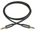 Wozinsky universal mini jack cable 2x AUX cable 1.5 m black Photo