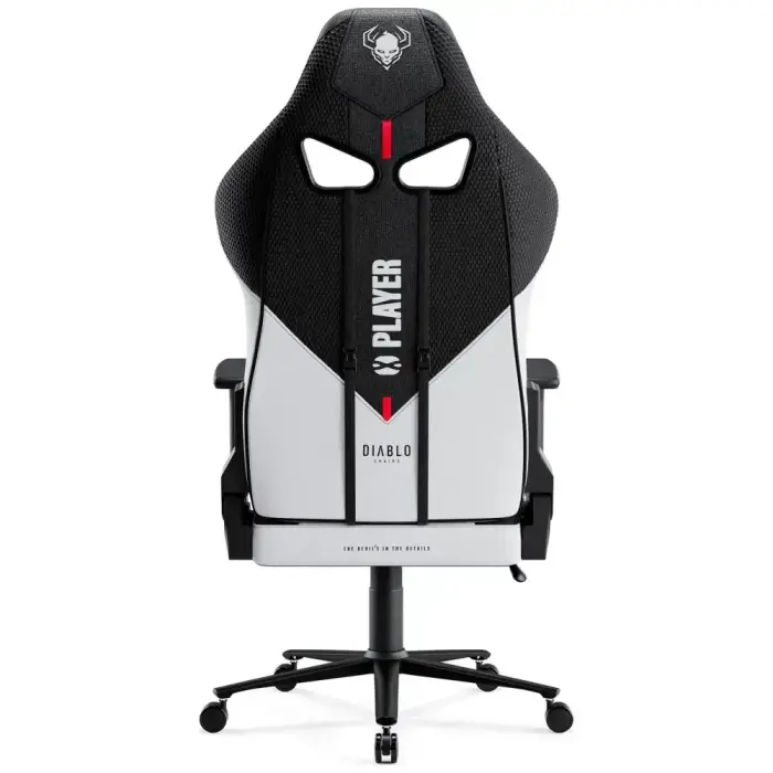 Gaming chair Diablo Chairs X-Player 2.0 King Size white-black Foto 3