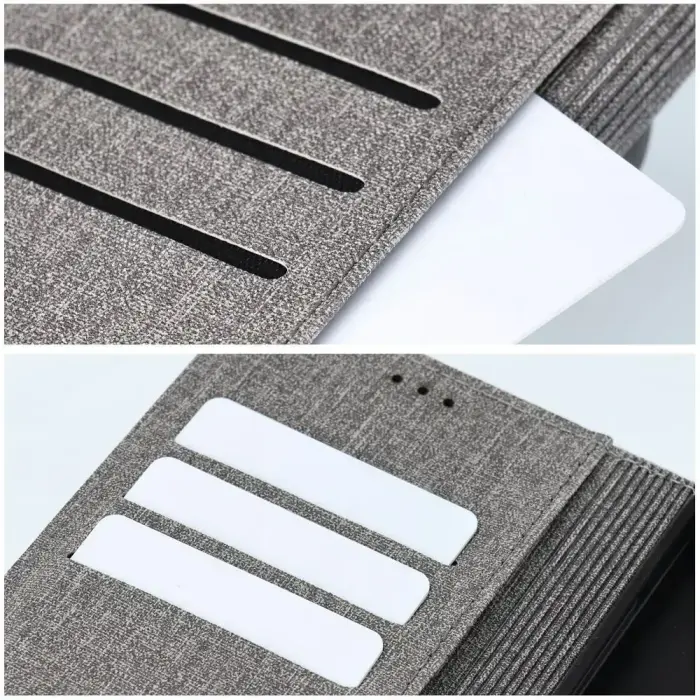 Flip case for Samsung A13 4G Gomma Book gray Фото num