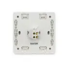 Qoltec Exit Button | white Photo
