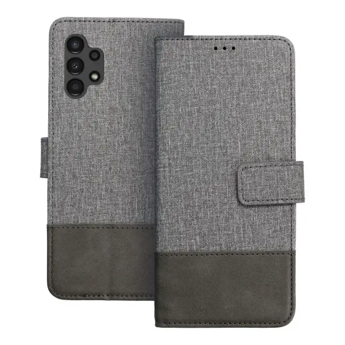 Flip case for Samsung A13 4G Gomma Book gray Фото num